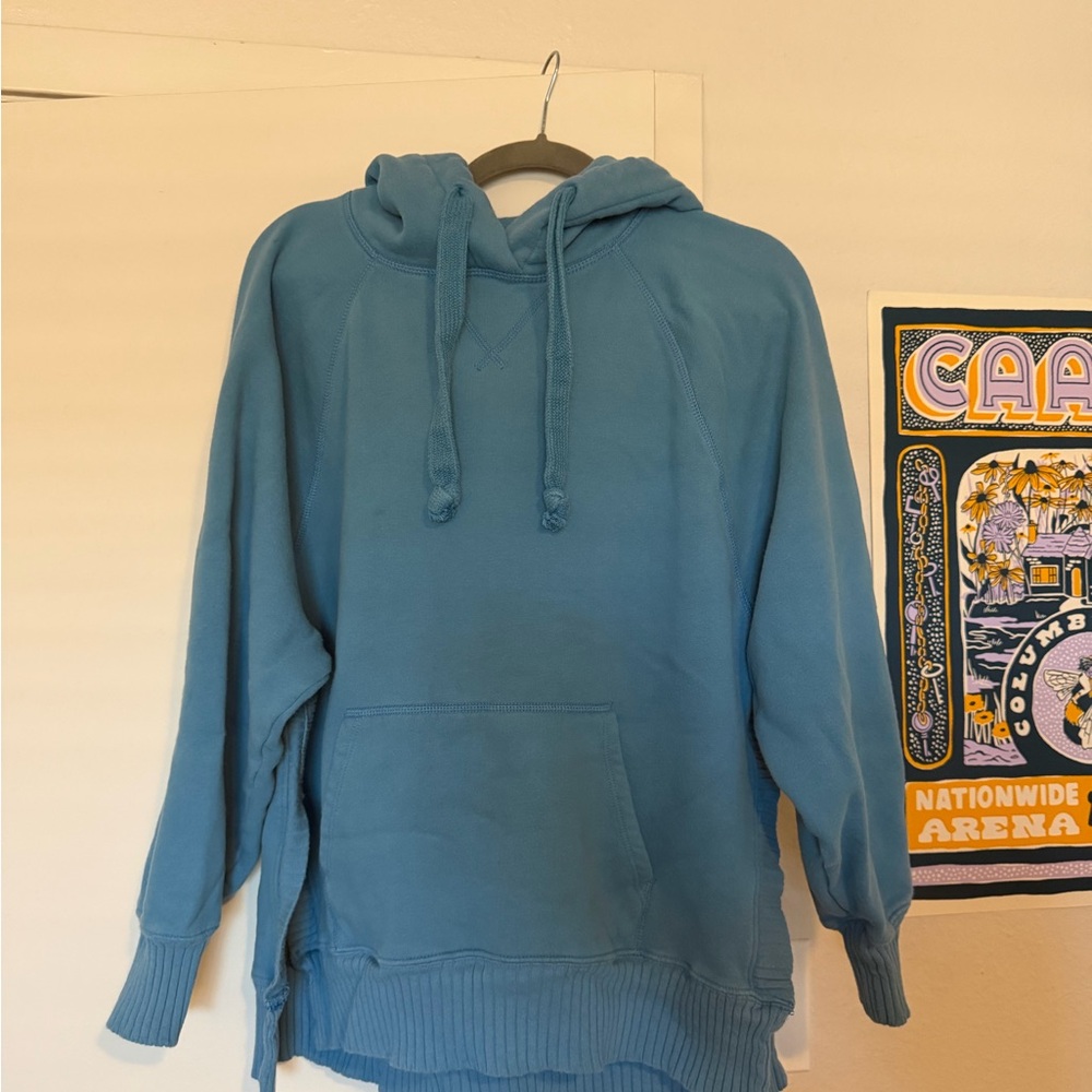 Women’s Blue Hoodie Sweatshirt